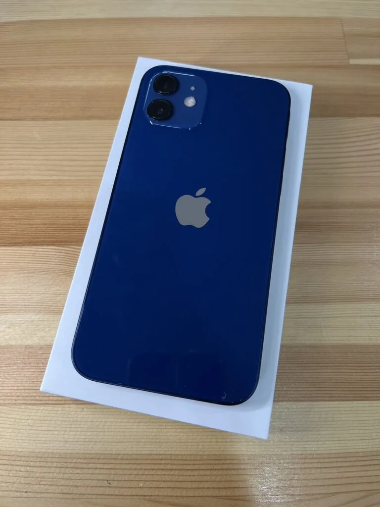 【iPhone12】ブルー　128GB 熊谷市のお客様に買取のご依頼いただきました！