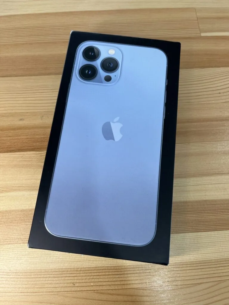 【iPhone13Promax】256GBシエラブルー中古品買取 熊谷市のお客様に買取のご依頼いただきました！