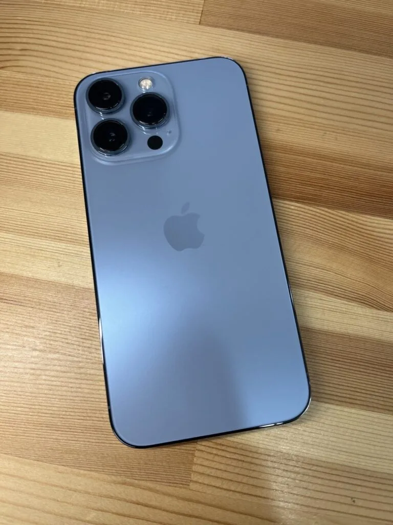 【iPhone13Pro】シエラブルー256GB中古品買取 熊谷市のお客様に買取のご依頼いただきました！