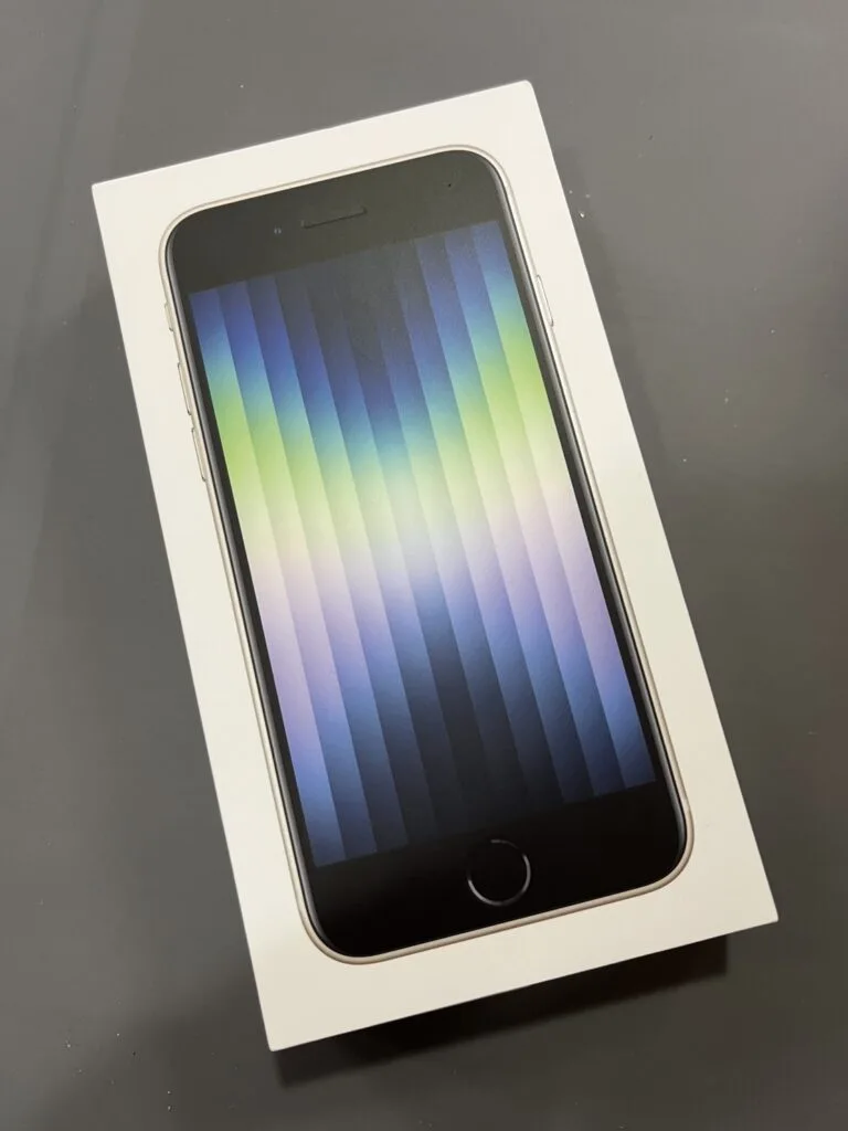 【iPhoneSE3】64GBスターライト新品未使用品の買取 熊谷市のお客様に買取のご依頼いただきました！