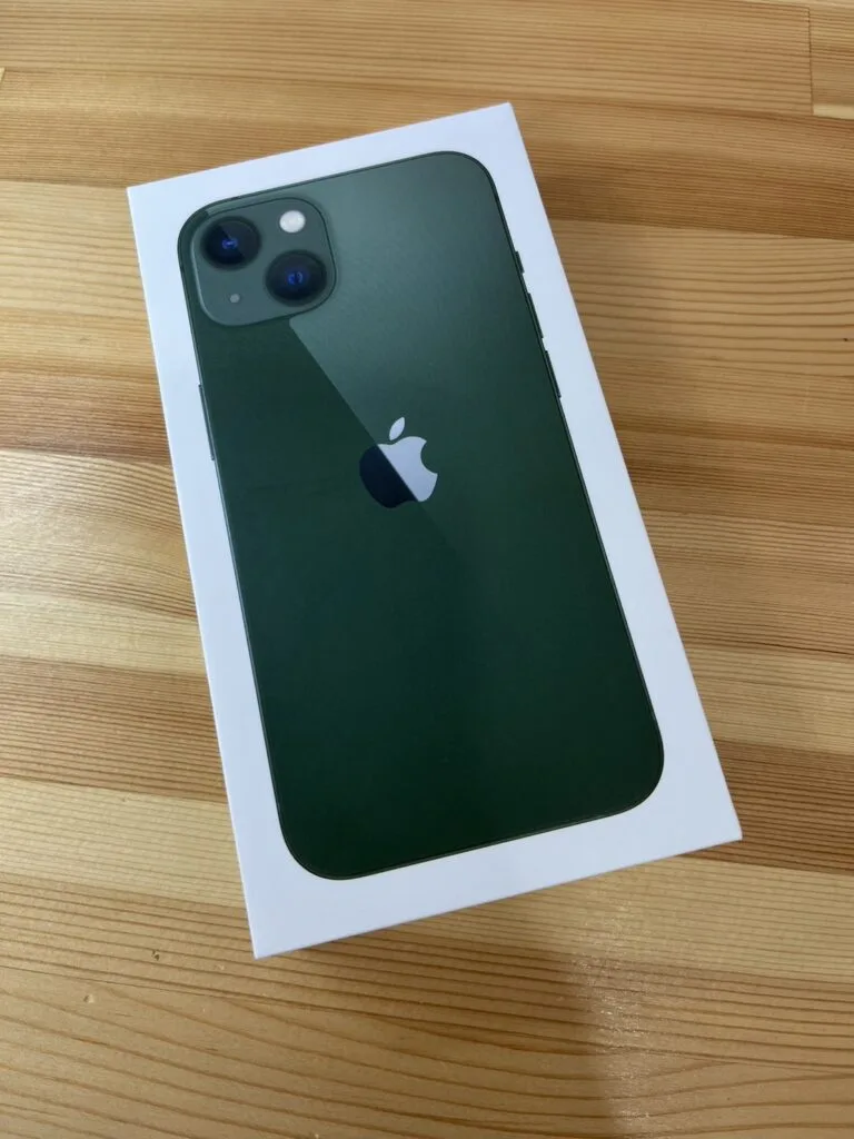 2024年5月10日に買取したiPhone 13(新品・未使用品)