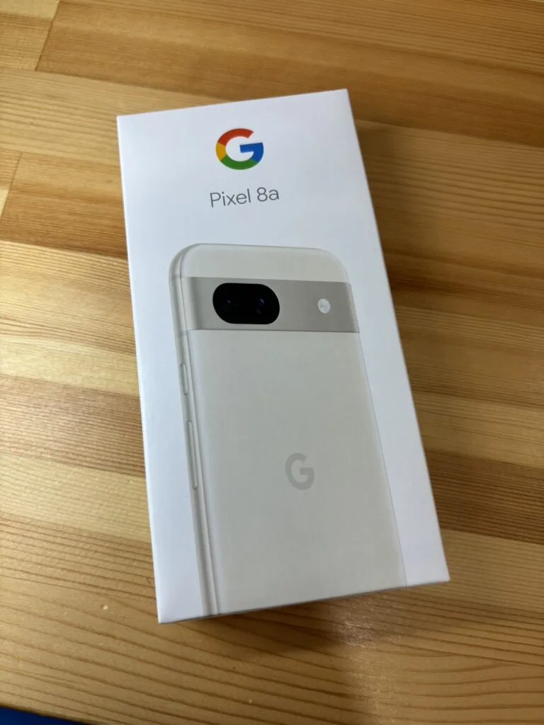 【Google pixel8a】128GB白新品未使用品の買取 行田市のお客様に買取のご依頼いただきました！