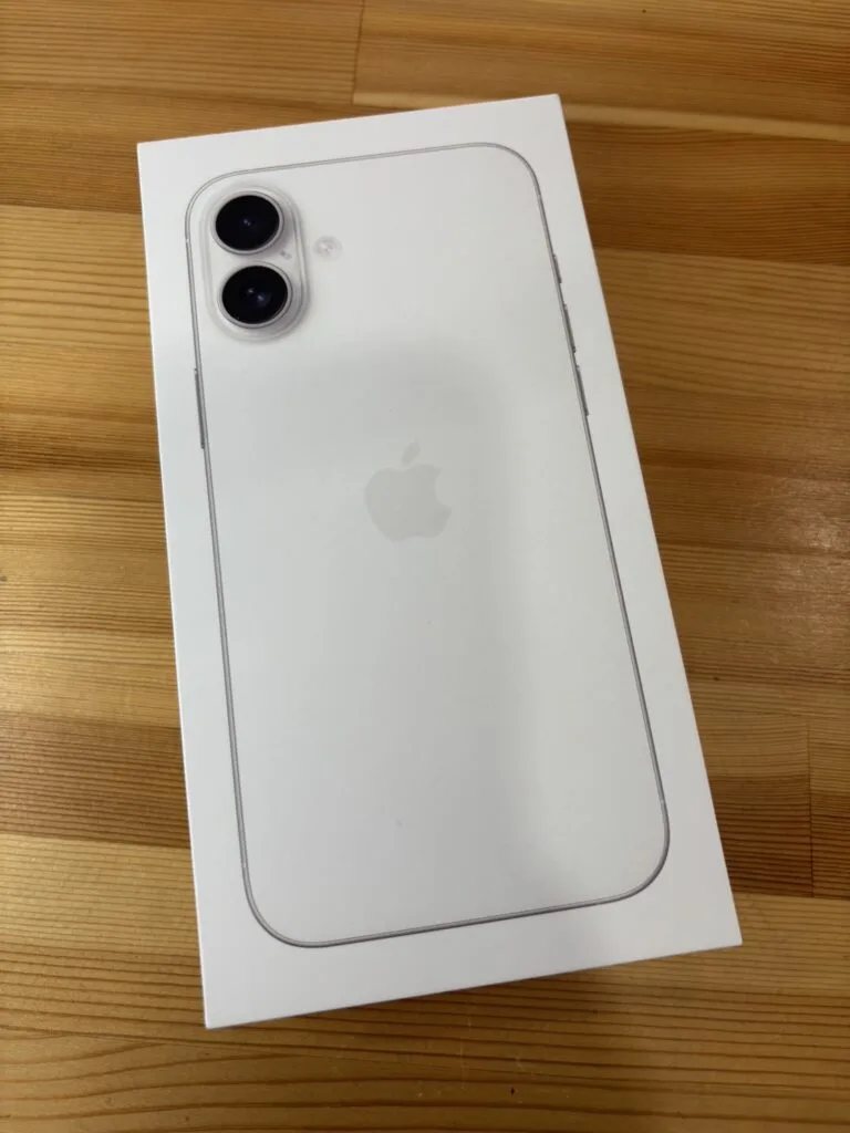 【iPhone16plus　新品未開封品】中古品買取 熊谷市のお客様に買取のご依頼いただきました！