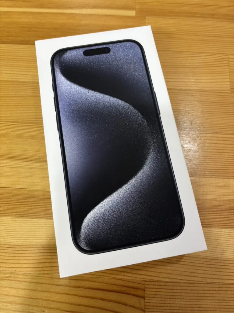 【iPhone15Pro】中古品買取 行田市のお客様に買取のご依頼いただきました！