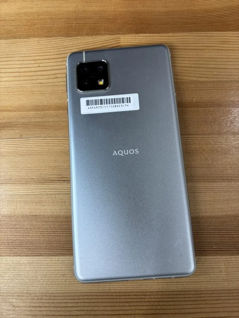【AQUOS sense5g】ジャンク品買取 熊谷市のお客様に買取のご依頼いただきました！