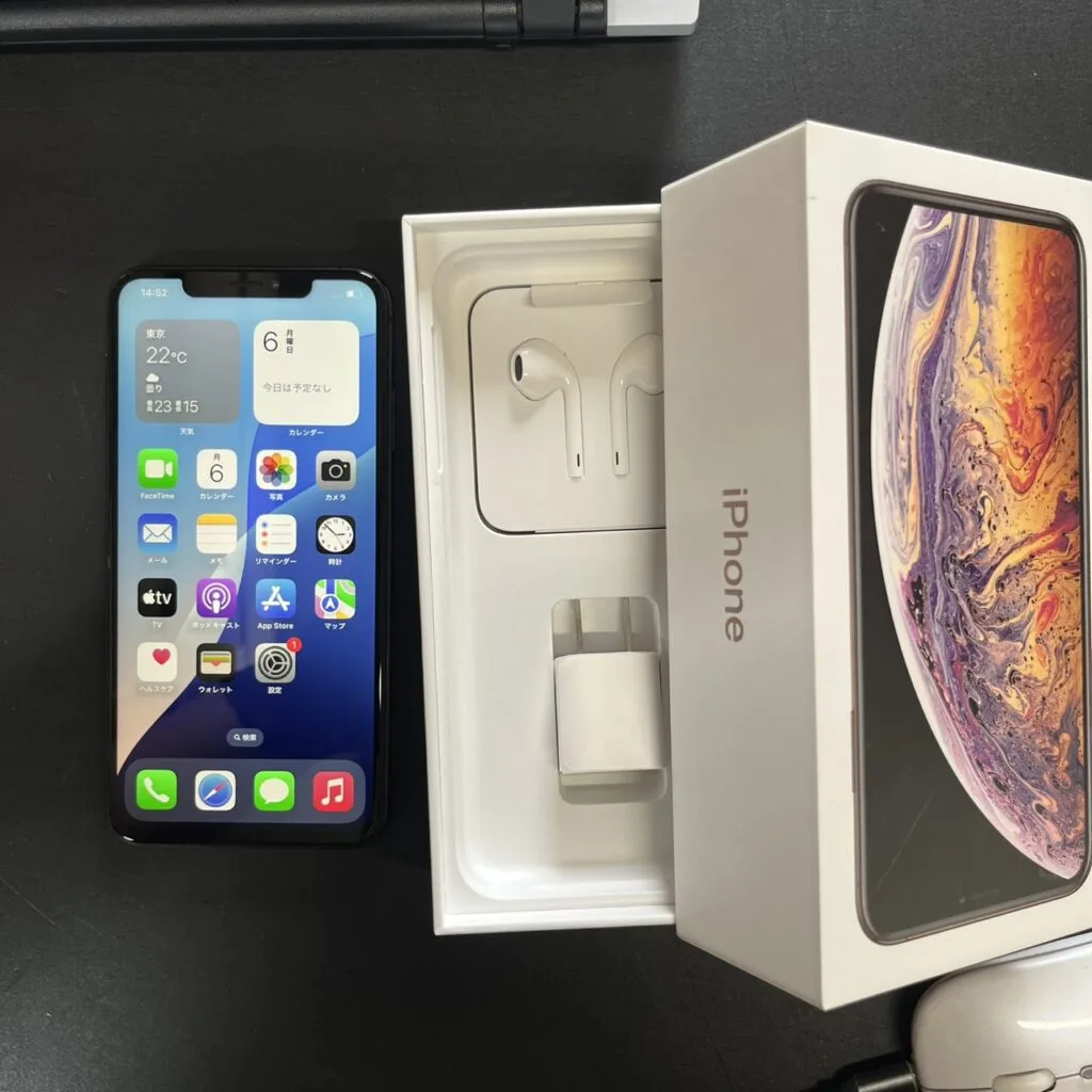 【iPhoneXSMax】スペースグレイ中古品買取 古河市のお客様に買取のご依頼いただきました！