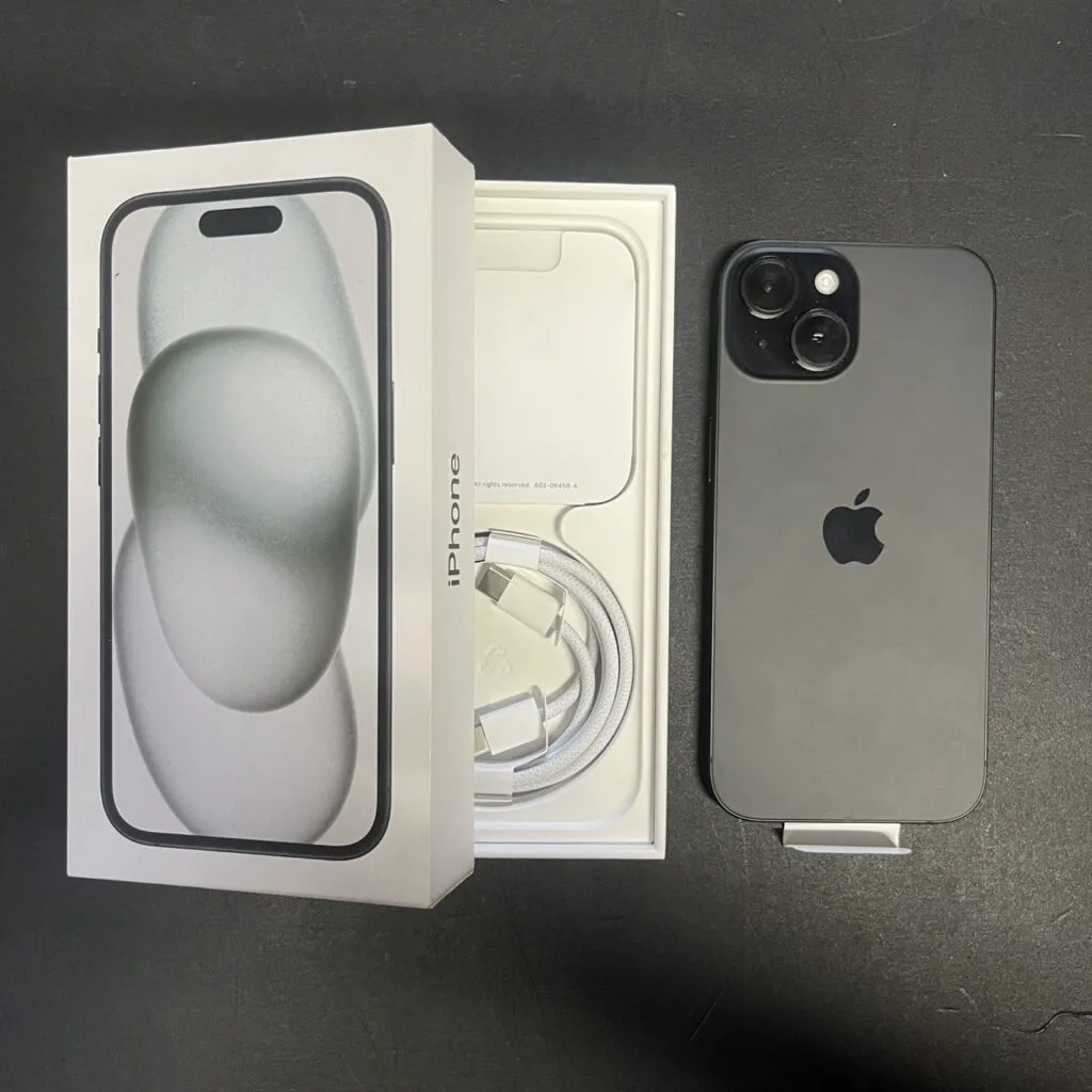 当店で買取したiPhone 15(中古品)