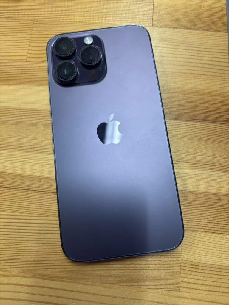 【iPhone14Promax】パープル中古品買取 熊谷市のお客様に買取のご依頼いただきました！
