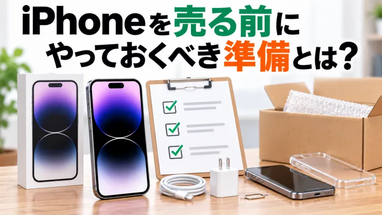 iPhoneを売る前にやっておくべき準備とは？