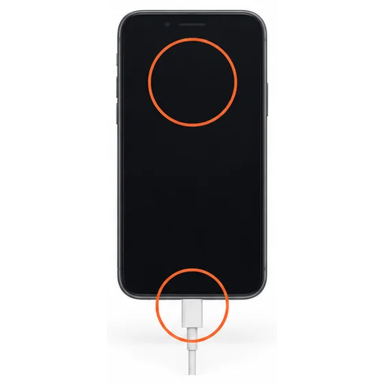 動作不可の例:充電しても起動しない